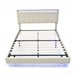 Marco de la cama Beige
