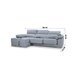 Chaise longue NOEMI Azul Claro