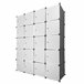 Armario Vestidor Cube Personalizable Boxed Premium 20 Cubos/Puertas Negro