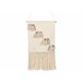 Beliani Decoración de pared de tela BUREWALA Beige