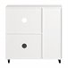 Aparador de Cocina para Microondas con Ruedas SoBuy FSB78-W 40 Blanco