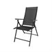 Acomoda Textil – Silla Plegable de Acero. (Pack 4 Unidades) Negro