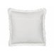 Beliani Cojín decorativo LIVISTONA Blanco/ Beige