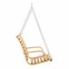 Banco Columpio Madera de Alerce Outsunny Marron