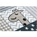 Alfombra FUN Pets para niños animales 240x330 Gris