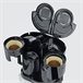 Cafetera de filtro dúo con 2 jarras termo, 2 x aprox. Severin KA 9315 - 2 x 1000 W Negro