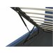 Beliani Cama con somier Poliéster DREUX 151x214 Azul