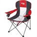 Silla plegable camping XL con posavasos Aktive Rojo