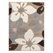 Alfombra FEEL 1602/15055 Flores 180x270 Marron Claro