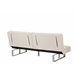 Beliani Sofá cama Poliéster DUBLIN Beige