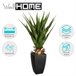 WELL HOME - Palmera artificial en maceta Verde Oscuro