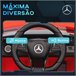 Coche Eléctrico Niños PP, Metal AIYAPLAY Rojo