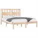 Estructura de cama 150x200 Marron Claro