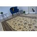Alfombra de jacquard WINDSOR 22933 Recuadro Flores 160x230 Beige