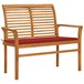 Banco De Jardín 112x55 Rojo