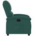 Sillón Reclinable Verde Oscuro