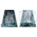 Alfombra DE LUXE moderna 624 Marco - Structural 180x270 Gris