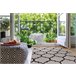 Alfombra de cuerda sisal FLOORLUX 20608 Espaldera marroquí 240x330 Gris