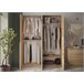 Conjunto dormitorio completo NAPOLI Roble