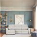 Chaise longue con cama CONNOR Beige