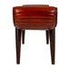Banco de piel Marron