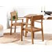 Beliani Conjunto de comedor FORNELLI Marron