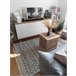 Alfombra BERBER AGADIR G0522 Franjas Bereber Marroquí 200x290 Crema