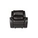 Sillón relax eléctrico color marrón NINFA Marron