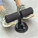 Barra de Sujeción para Abdominales con Ventosa y Guía de Ejercicios Negro