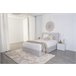 Cama abatible LUXURY II color gris claro 140x190cm Gris Claro