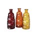 Jarrón decorativo JUDITHA surtido material cristal Multicolor