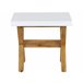 Beliani Conjunto de comedor OLBIA Blanco