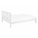 Beliani Cama con somier Madera de pino TANNAY 149x208 Blanco