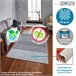 Alfombra De 100 X 200Cm 200x100 Gris