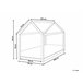 Beliani Cama con somier Madera de pino TOSSE 98x200 Blanco