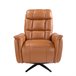ANGEL CERDA Sillón relax giratorio piel marrón ANGEL CERDA Sillón relax giratorio piel marrón Marron