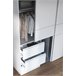 Armario NEVADA PLUS puertas correderas y 3 cajones 200x200cm Blanco