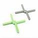 Salvamanteles Individual Plegable de Silicona Gris