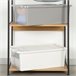 Curver Caja de almacenaje con tapa Bi-Box 26L Blanco