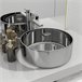 Lavabo Plateado