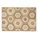 Beliani Alfombra de pelo corto BASOREN 160x230 Beige