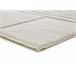Alfombra geométrica con relieve NUMA - ATTICGO 200x290 Crema