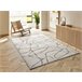 ATTICGO Alfombra con relieve Blanche 80x150 Blanco