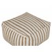 Beliani Puf ALMATTI Beige