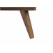 Beliani Cama con somier MDF BERRIC 148x202 Marron