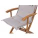 Beliani Conjunto de comedor MAUI Gris Oscuro