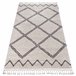 Alfombra BERBER ASILA B5970 Franjas Bereber Marroquí 140x190 Crema