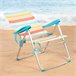 Aktive silla playa plegable aluminio 5 posiciones antivuelco Multicolor