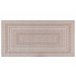 Beliani Alfombra de pelo corto BAGLAR 80x150 Beige