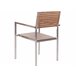 Beliani Conjunto de comedor VIAREGGIO Madera Clara